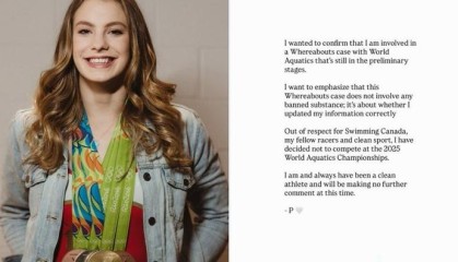 开云体育-未按规定申报行踪！奥运冠军退出游泳世锦赛，恐面临长期禁赛