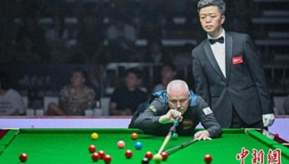 CBSA斯诺克巨星邀请赛：肖国栋5比2胜约翰·希金斯